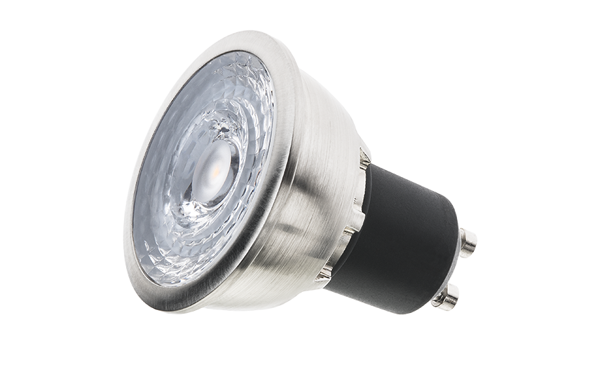 SG Armaturen Products GU10 Brushed steel DimToWarm 345lm 2000 2800K Ra 90